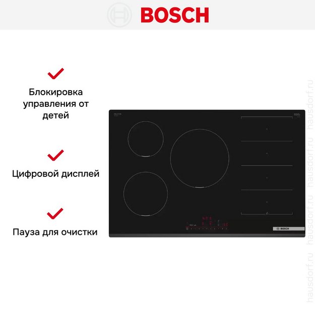 Индукционная варочная панель Bosch PXV831HC1E (preview 6)
