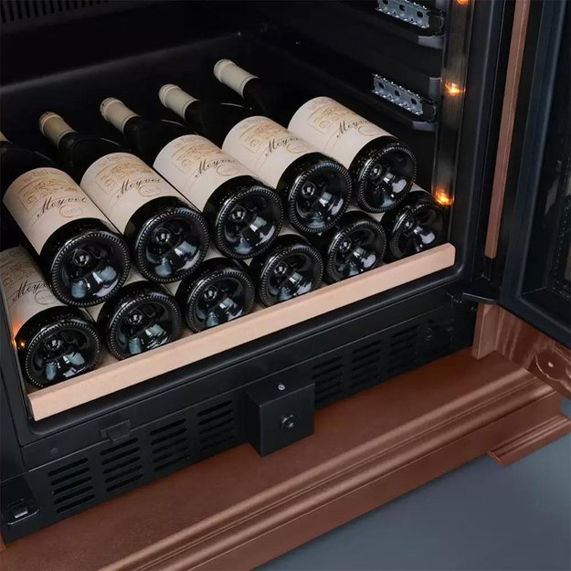 Винный шкаф Meyvel MV77PRO-KBT2 (Итальянский орех) (preview 10)