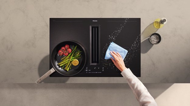 Варочная панель с вытяжкой Miele KMDA 7876 FL-U MattFinish (preview 4)