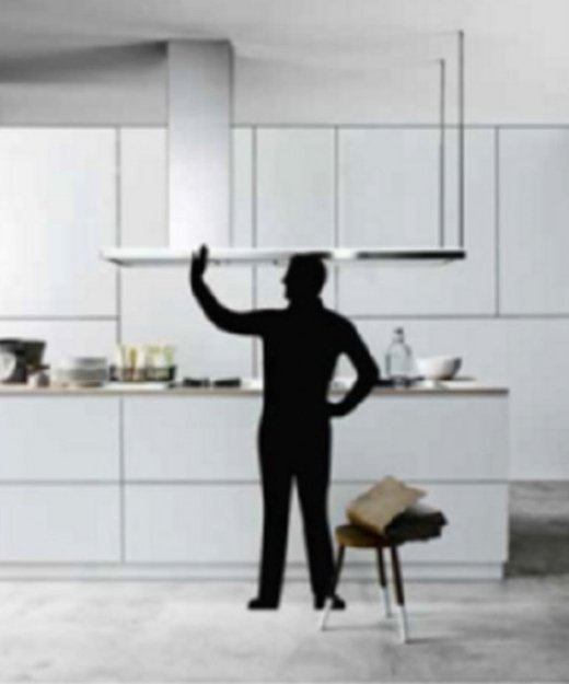 Вытяжка FALMEC DESIGN LUMEN ISOLA STEEL 175 SX (preview 3)