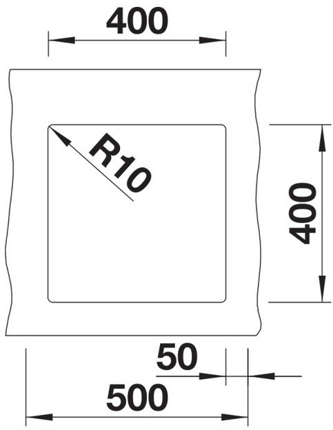 Мойка BLANCO SUBLINE 400-U Silgranit черный (фото 6) Мойка BLANCO SUBLINE 400-U Silgranit черный (preview 6)