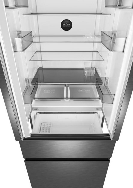 Отдельностоящий холодильник Weissgauff WFD 450 Built-in Inverter NoFrost Dark Inox (preview 9)