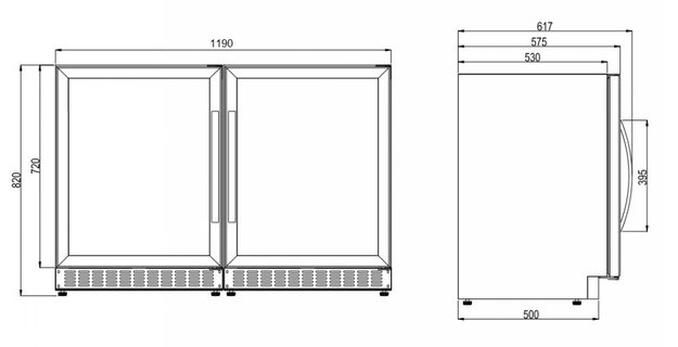 Шкаф для вина и напитков Dometic C50G Wine&Beer (preview 3)