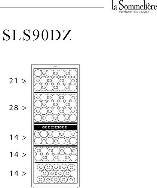 Винный шкаф La Sommeliere SLS90DZ (preview 14)