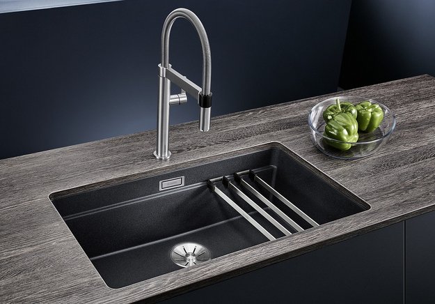 Мойка BLANCO ETAGON 700-U Silgranit антрацит (preview 2)