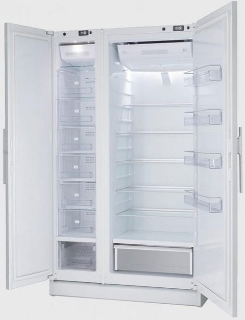 Холодильник с морозильной камерой Festivo 120 CFM 120CFM521 (белый/нержавеющая сталь) (preview 2)