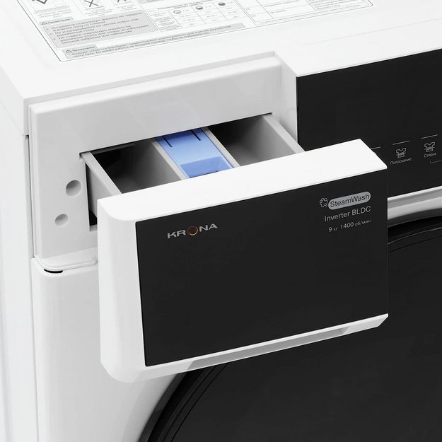 Стиральная машина KRONA RHENE MAX WHITE 1400 9K WM (фото 7) Стиральная машина KRONA RHENE MAX WHITE 1400 9K WM (preview 7)