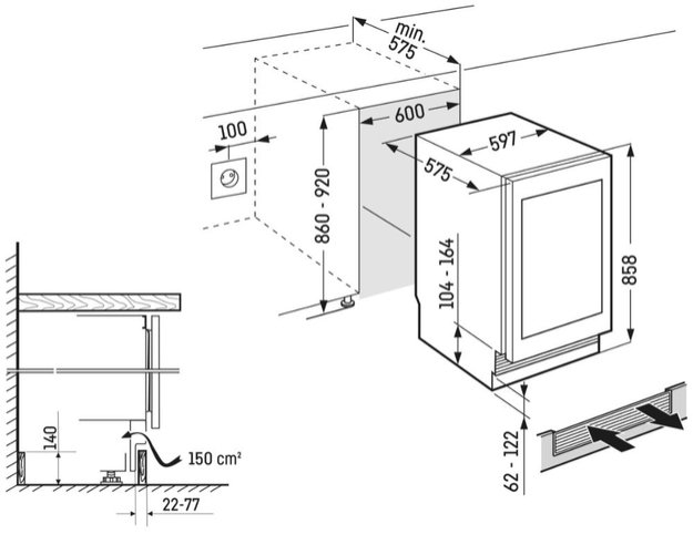Встраиваемый винный шкаф Liebherr UWgbi 3782 Vinidor Selection (preview 6)