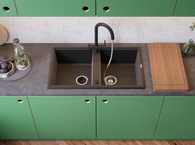 Мойка Omoikiri TEDORI 86-2 GR (preview 3)