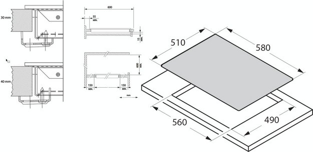 Варочная панель Franke FRSM 604 CT BK (preview 4)