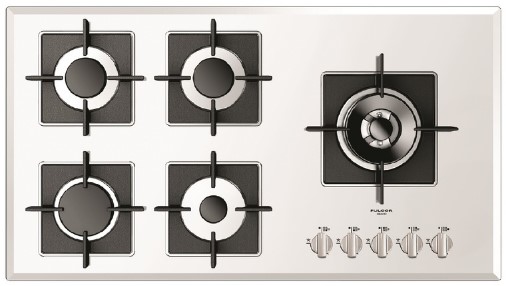 Варочная панель Fulgor Milano FCH 905 G DWK WH (preview 1)
