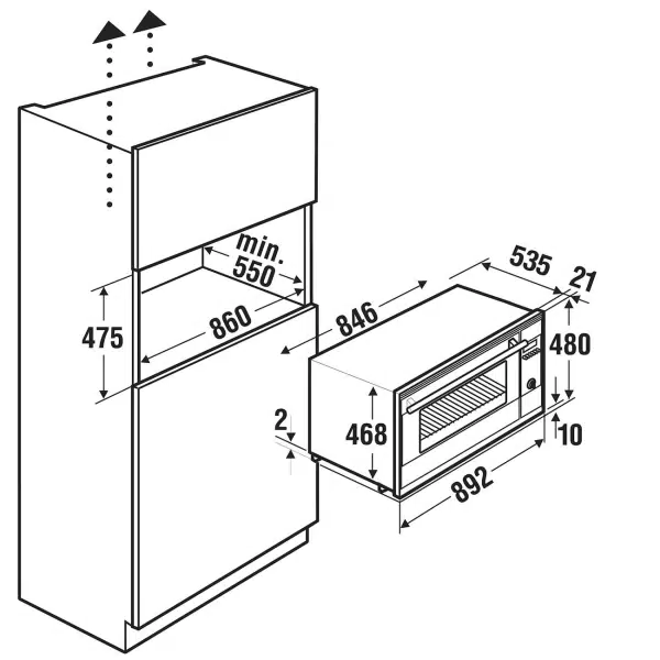 Духовой шкаф Kuppersbusch B 9330.0 S3 Silver Chrome (preview 4)
