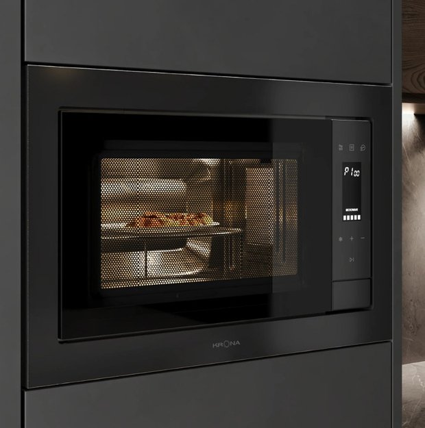 Встраиваемая микроволновая печь Krona ESSEN 60 BL (preview 8)