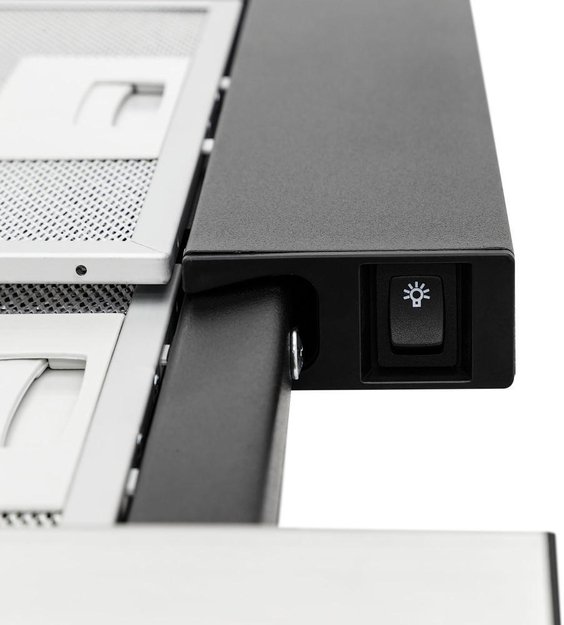 Вытяжка Krona Kamilla slim 600 black/inox (2 мотора) (preview 9)