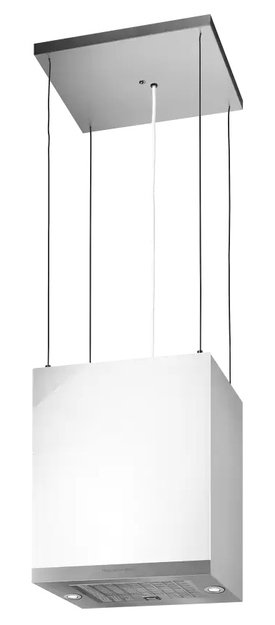 Островная вытяжка Kuppersbusch DI 3800.0 W белое стекло (preview 1)