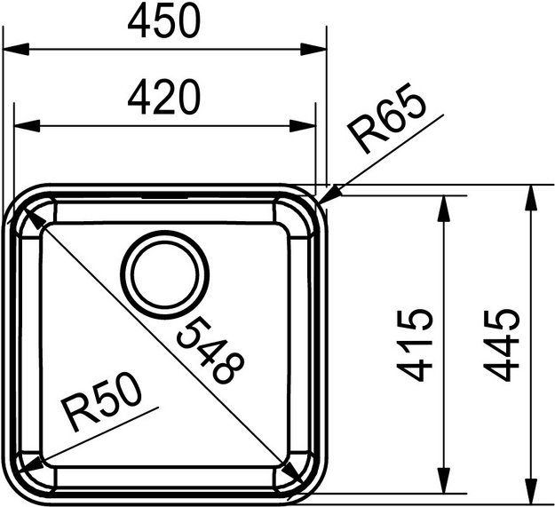 Мойка Franke BCX 110-42 сталь (preview 5)