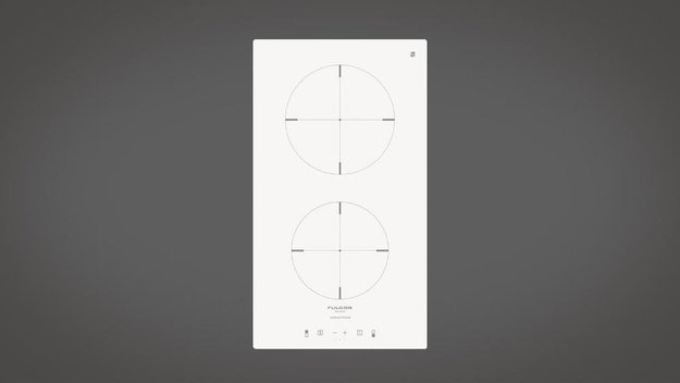 Варочная панель Fulgor Milano CH 302 ID TC WH/2 (preview 1)