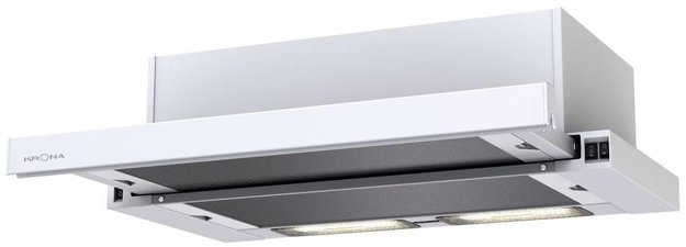 Вытяжка Krona VENDY 600 WHITE (1 мотор) (preview 1)