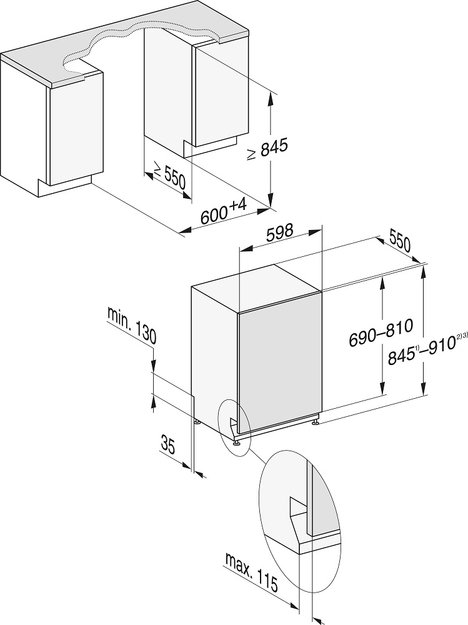 Встраиваемая посудомоечная машина Miele G 7797 SCVi XXL AD 125 Gala Ed (preview 6)
