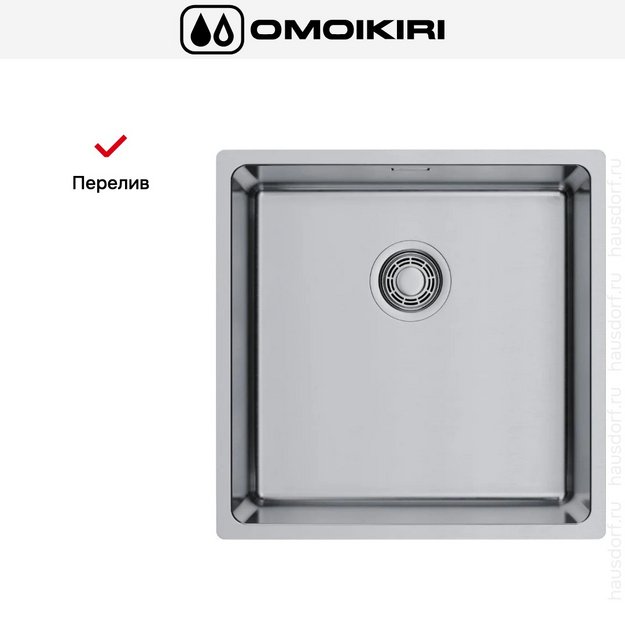 Мойка Omoikiri Tadzava 44-U/I ULTRA 15 IN (preview 4)