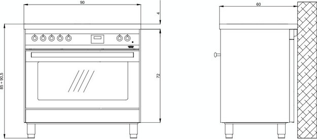 Варочный центр Lofra PBPG96WMFT/5I (preview 2)