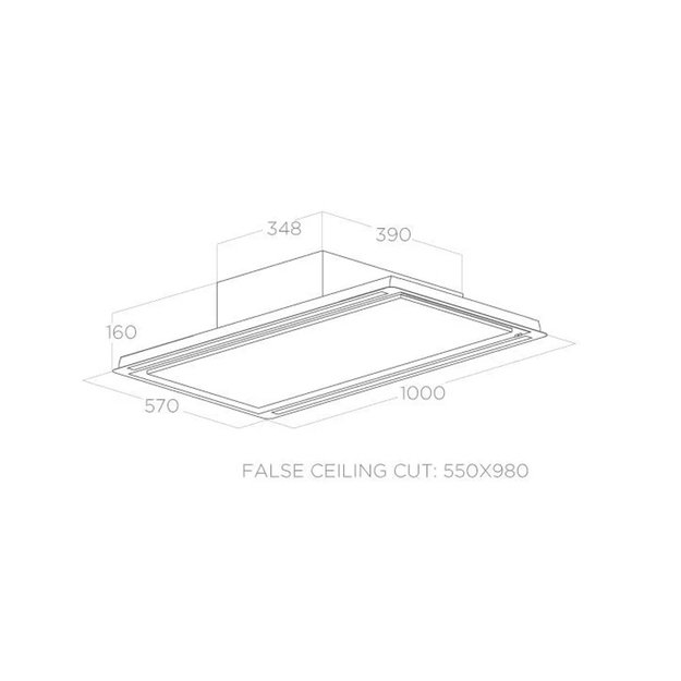 Встраиваемая вытяжка Elica HILIGHT-X H16 IX/A/100 (preview 3)