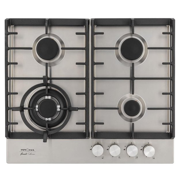 Газовая варочная поверхность KRONA VETTORE 60 IX (preview 2)