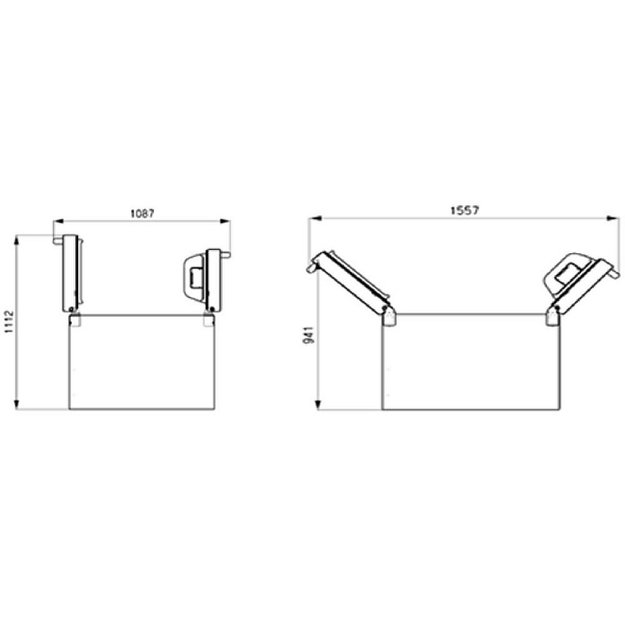 Холодильник Side-By-Side Korting KNFS 91797 GW (preview 5)