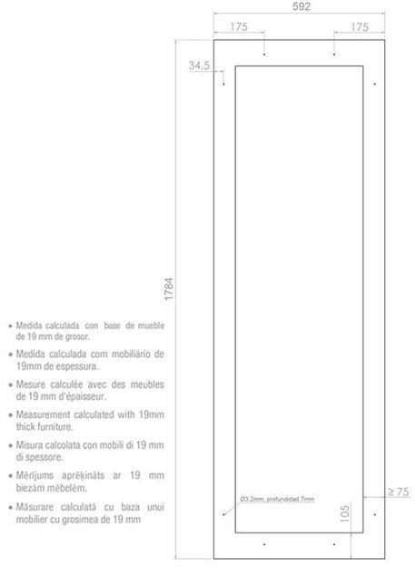 Встраиваемый винный шкаф Pando PVMAP 178-112 PAR (preview 4)