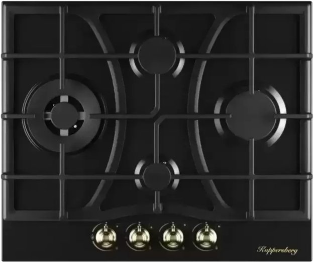 Газовая варочная панель Kuppersberg FS 610 Ant Bronze (preview 1)