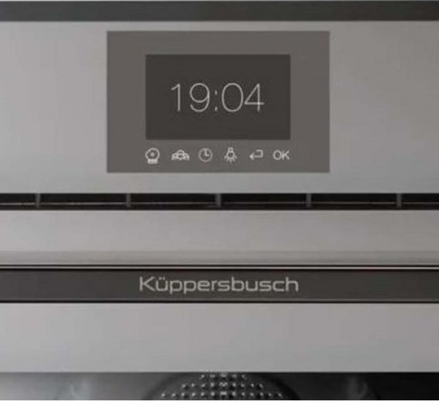 Компактный духовой шкаф с паром Kuppersbusch CBD 6550.0 G2 Black Chrome (preview 2)