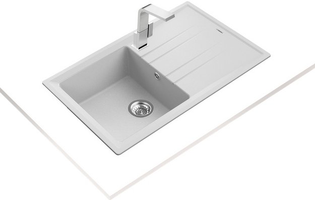 Мойка Teka Stone 50 B-TG white (фото 2) Мойка Teka Stone 50 B-TG white (preview 2)