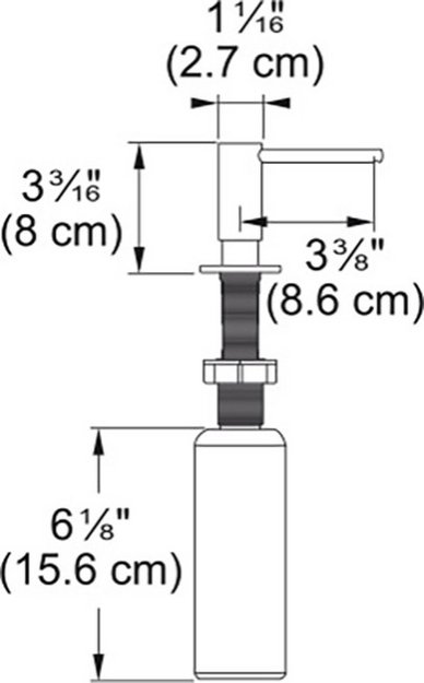 Дозатор для мыла Franke Atlas 112.0717.084 (preview 5)