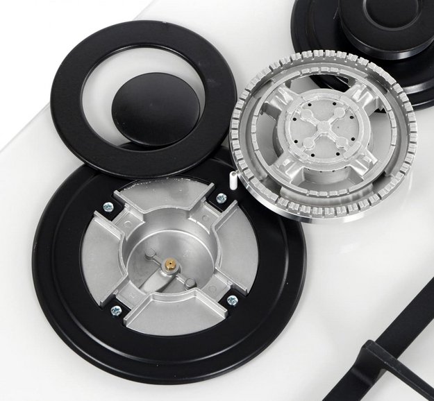 Газовая варочная панель Hyundai HHG 6436 WG (фото 6) Газовая варочная панель Hyundai HHG 6436 WG (preview 6)