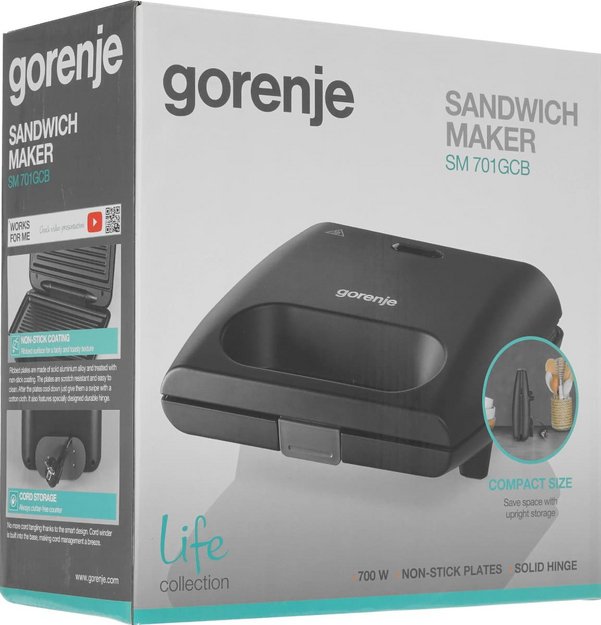Мини-гриль Gorenje SM701GCB (preview 11)