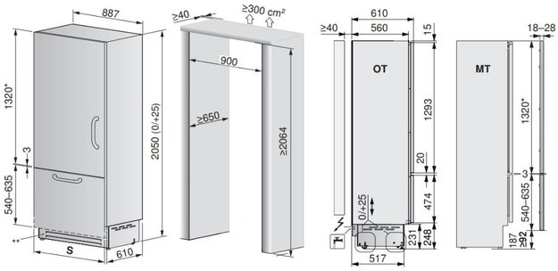 Встраиваемый холодильник V-ZUG CombiCooler V6000 Supreme CCO6T-51133 R (preview 5)