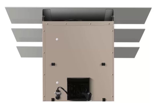 Вытяжка Maunfeld CASCADA TRIO 60 Glass DARK Beige (preview 5)