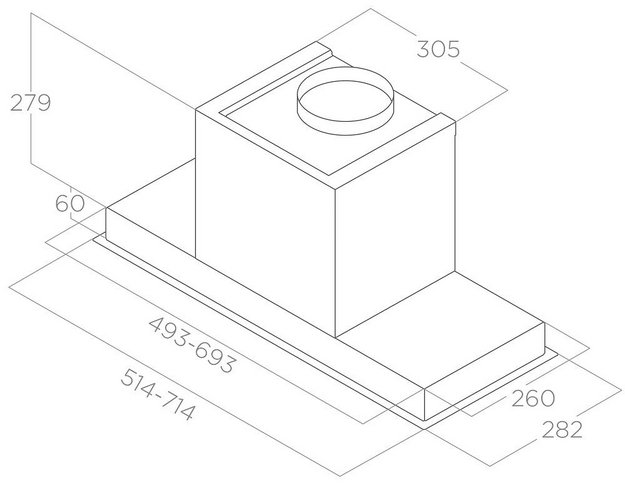 Встраиваемая вытяжка Elica HIDDEN ADV PLUS @ BLGL/A/52 (preview 7)