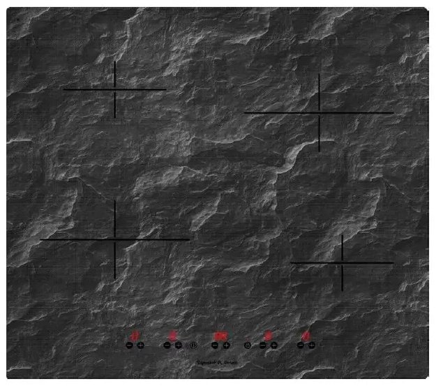 Встраиваемая электрическая варочная панель Zigmund Shtain CIS 239.60 BX (preview 1)