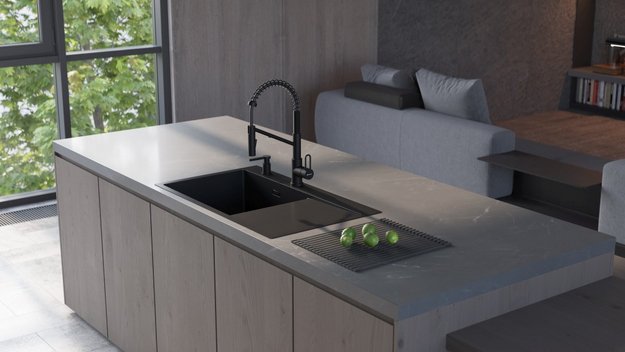 Мойка Omoikiri AKISAME 86 SIDE GB-L (preview 4)