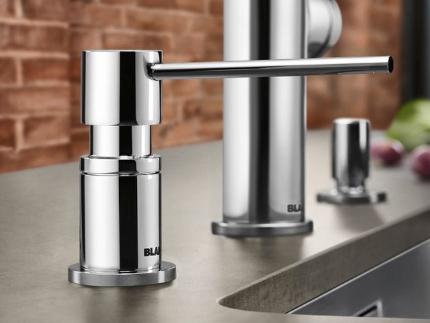 Дозатор для жидкого мыла Blanco Lato сатин золото 526699 (preview 5)