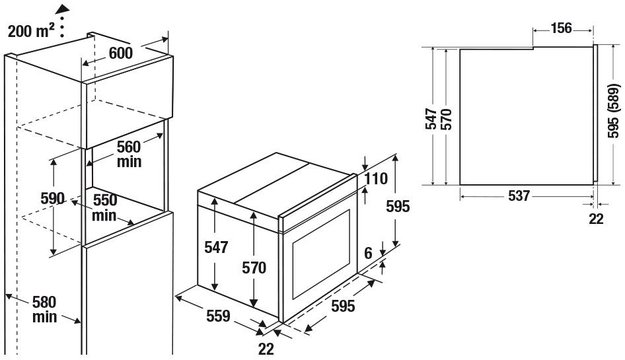 Духовой шкаф Kuppersbusch BP 6550.0 S3-Airfry (preview 7)