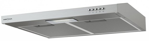 Вытяжка KRONA JESSICA slim 600 inox push button (preview 1)