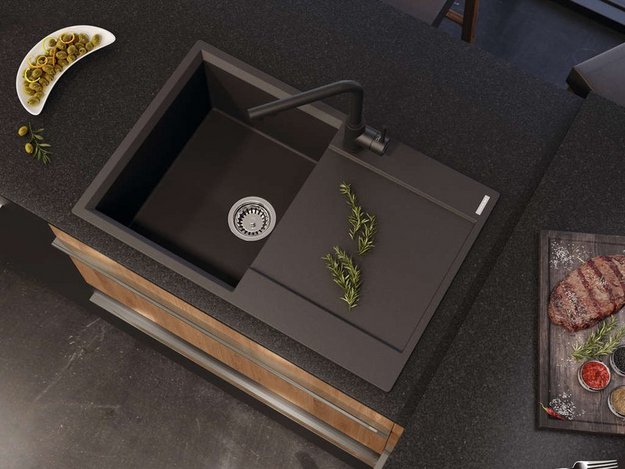 Мойка Omoikiri Daisen 78-LB-GR (фото 3) Мойка Omoikiri Daisen 78-LB-GR (preview 3)