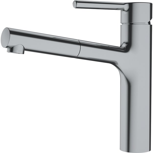 Смеситель Franke Centro с выдвижным шлангом оптика стали (preview 1)