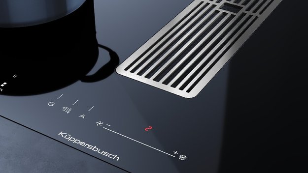 Варочная панель с вытяжкой Kuppersbusch KMI 8590.0 SR Stainless Steel (preview 3)
