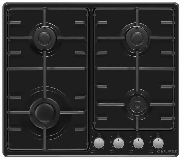 Газовая варочная панель MAUNFELD EGHE.64.3STS-EB/G (preview 2)