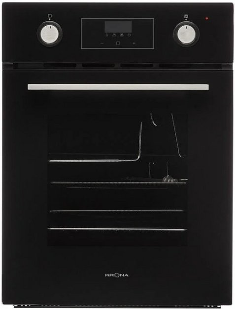 Духовой шкаф KRONA Соната 45 черное стекло (Sonata 45 BL G2) (preview 1)