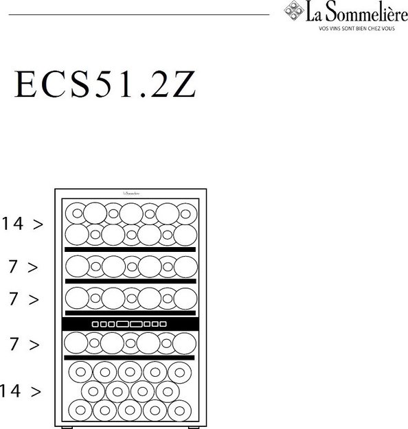 Винный шкаф La Sommeliere ECS51.2Z (preview 11)