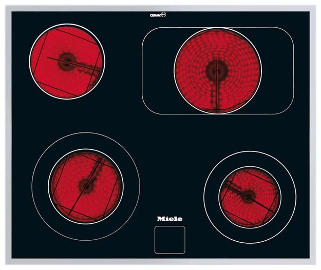 Зависимая стеклокерамическая панель Miele KM 6061 (preview 1)